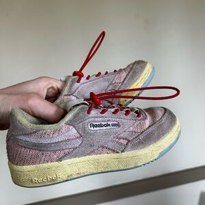 Reebok Kids Sneakers - Pink, Yellow, and Red